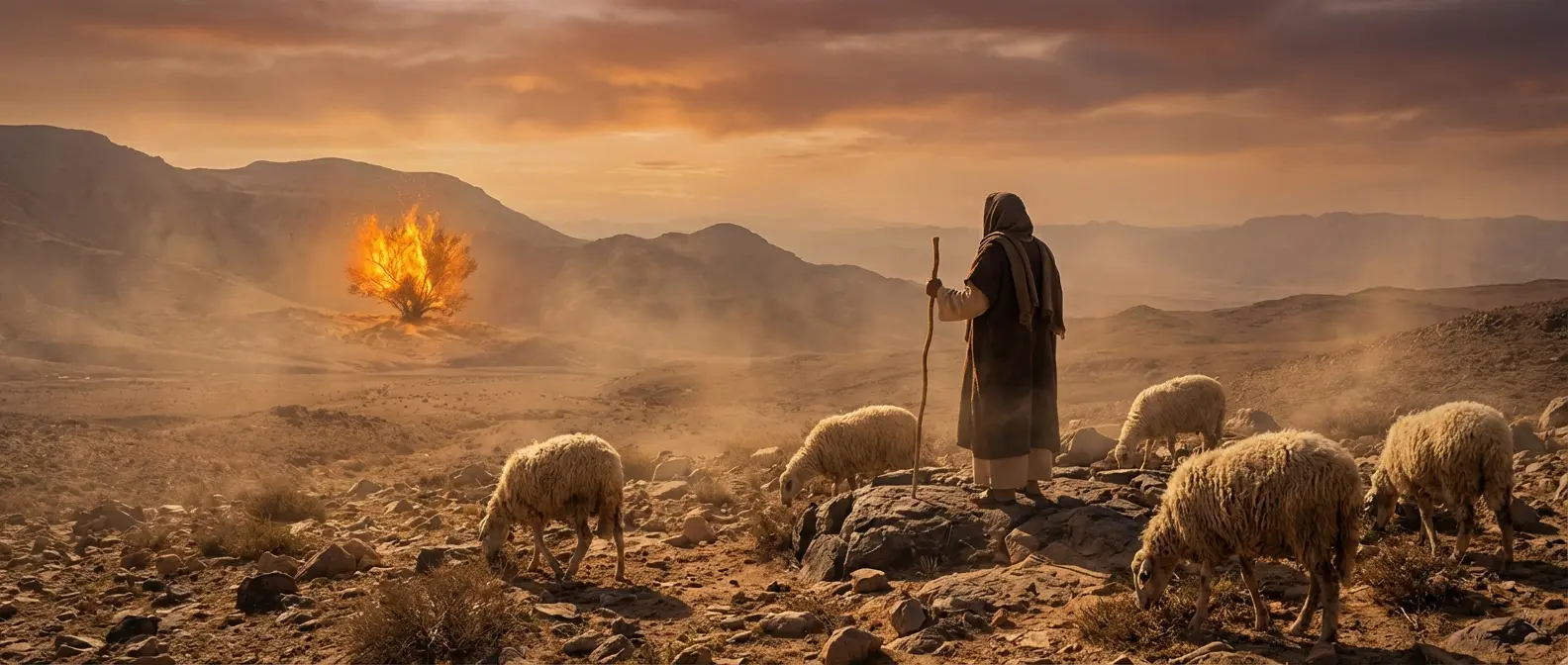 The Man Who Waited 40 Years for a Job He Never Applied For — What a Burning Bush Teaches About God's Timing